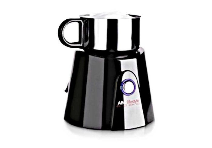 Electric induction milk frother