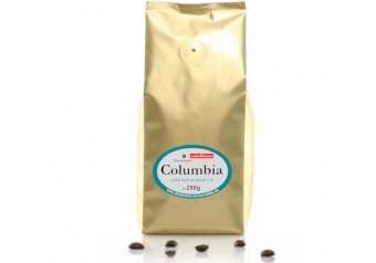 Decaffeinated Colombia coffee - aromatic, mild