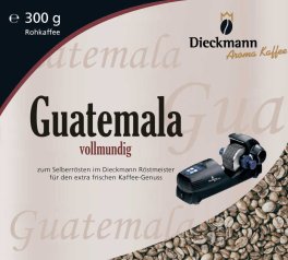 Green Guatemala Coffee - full-bodied