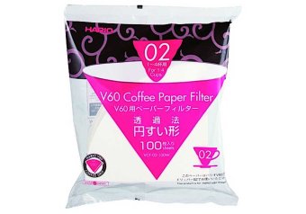 Hario Paper Filter White for 02 Dripper
